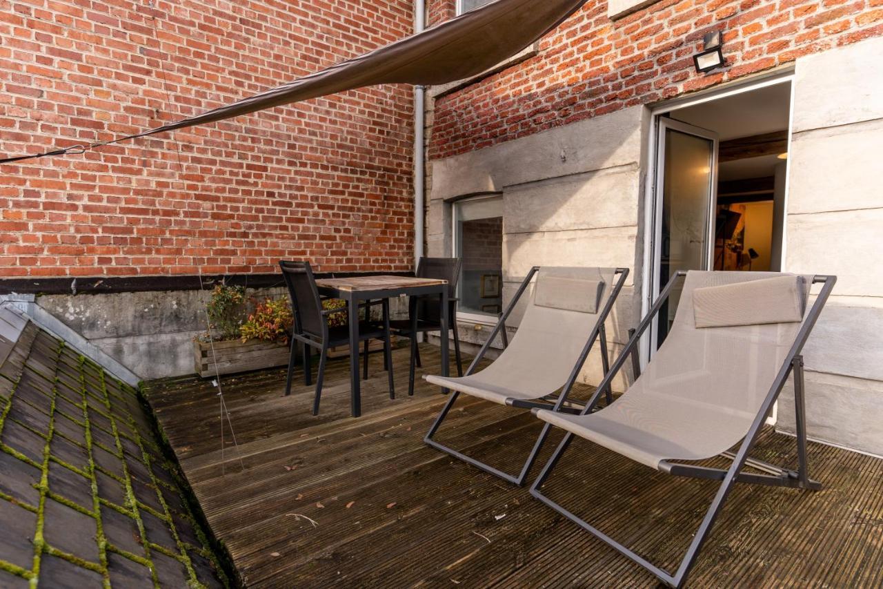 Ardenne Bnb Gite Urbain Avec Terrasse Marche-en-Famenne Exterior foto
